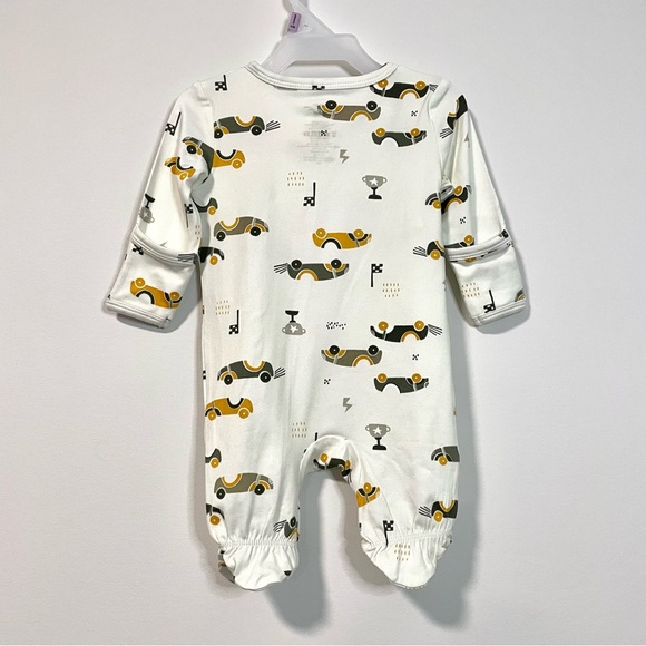 NEW George Race Car Onesie Sleeper (size 0M & 6-9M) - Picture 2 of 4